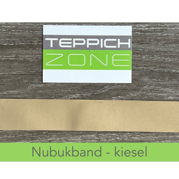 Nubukband kiesel