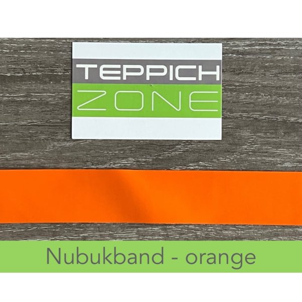 Nubukband orange